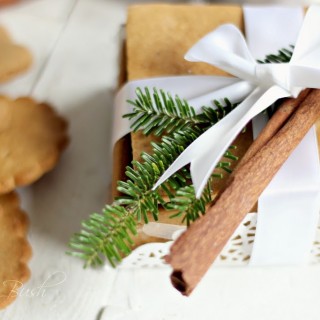 gingerbreadgiftboxcloseupcraftberrybush
