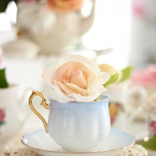 fondantrosecupcakeinteacupcraftberrybush
