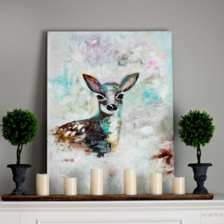 fawnpaintingcraftberrybush