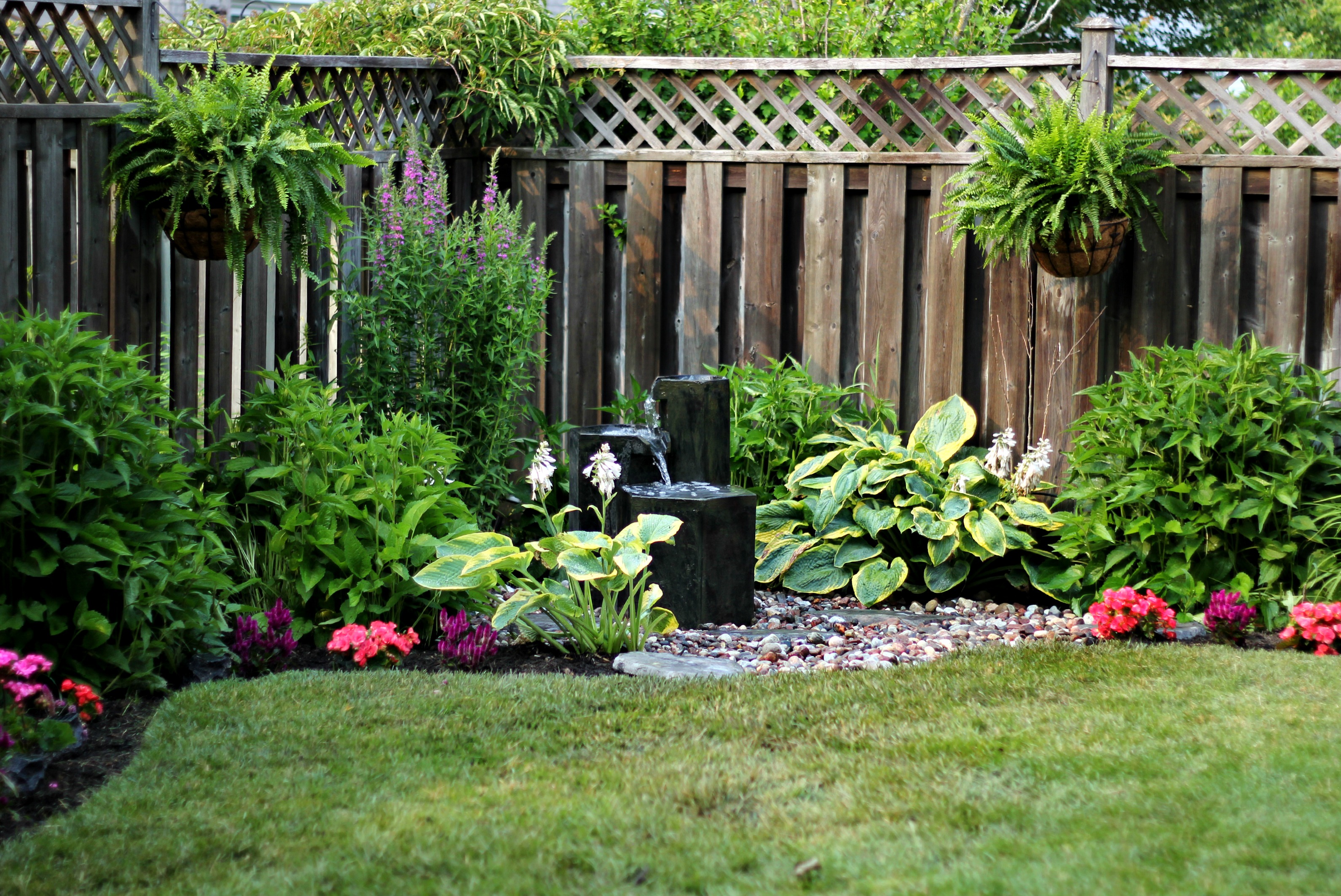 Easy to Install Garden Fountain Can I Put A Well In My Backyard