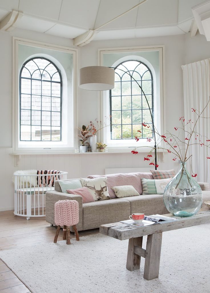 Large-Living-Room-Fabulous-Feminine-Scandinvian-Style-In-A-Remodelled-Church