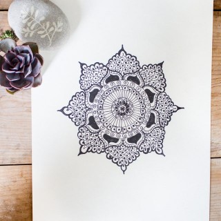 How to draw a Mandala