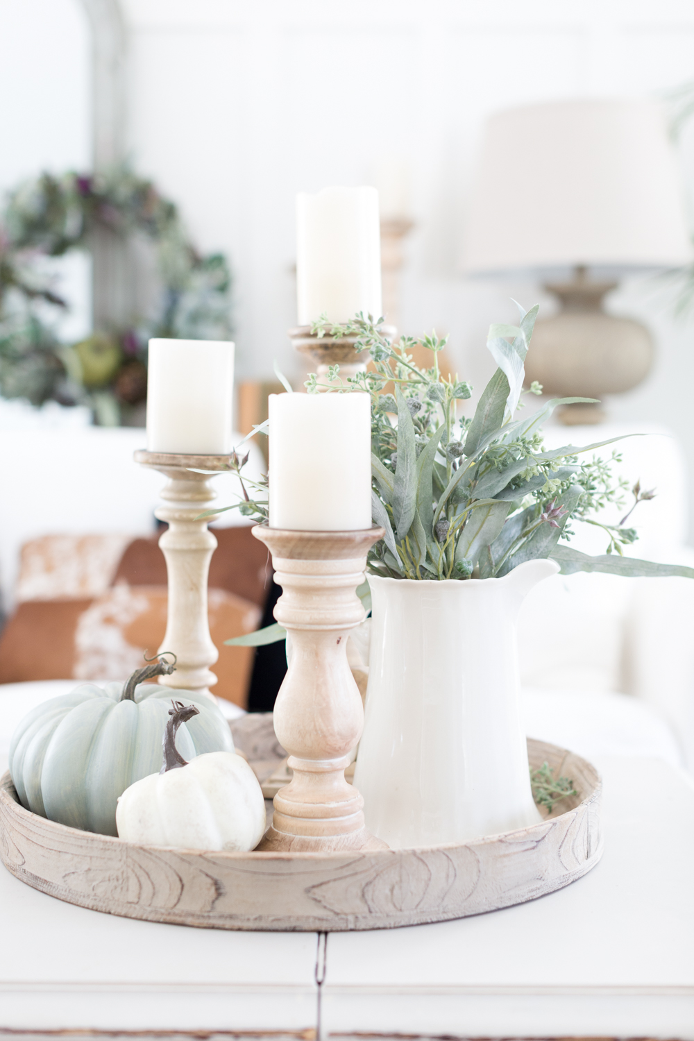 Pumpkins and Candles Table Decor by Craftberry Bush cover