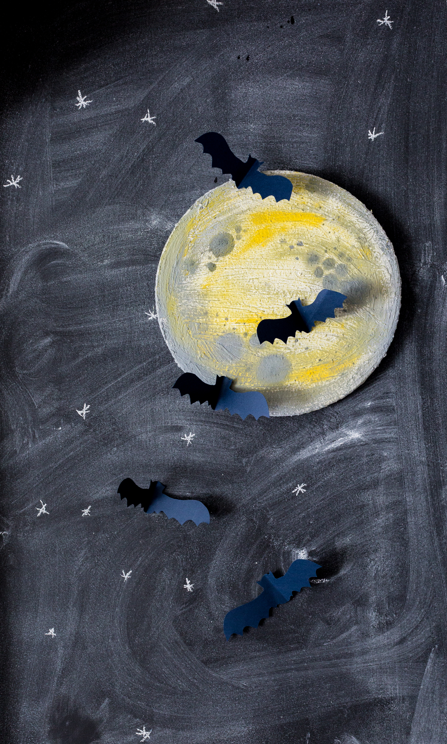 Halloween Moon Art
