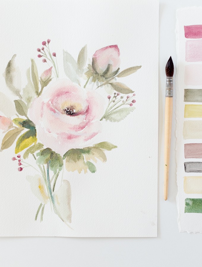 watercolorcraftberrybush-17