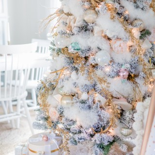 pastel christmas tree craftberrybush_