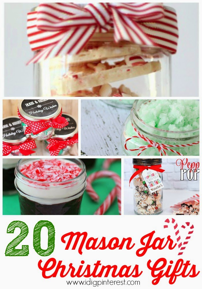 The Best Mason Jar Gifts Collage
