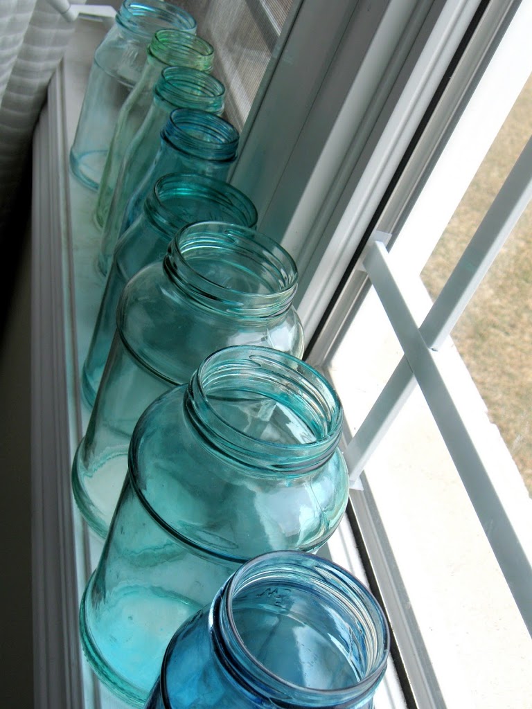 Imparting Grace: The truth about the new blue Mason jars