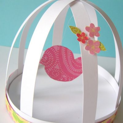 sweet spring bird cage…