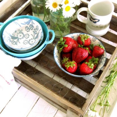Faux French Vegetable crate..DIY