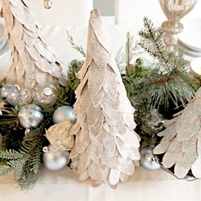 Cardboard Christmas Tree tutorial…