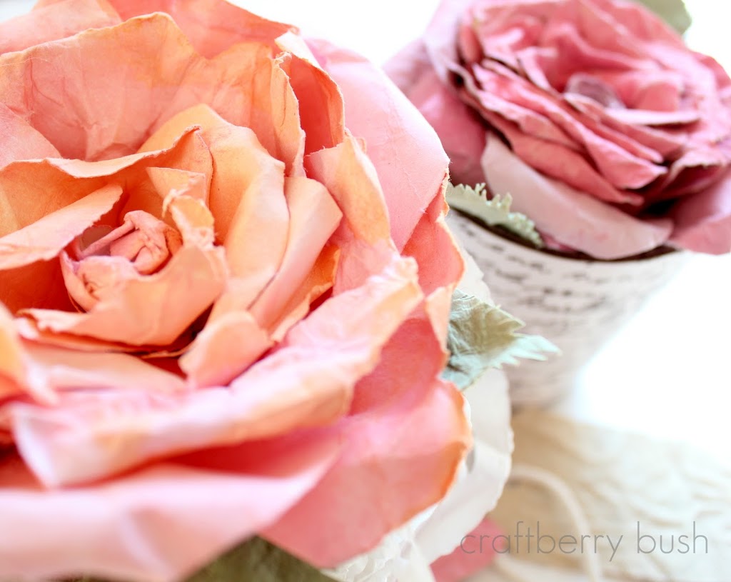 Crepe Paper Flowers - The Cottage Mama