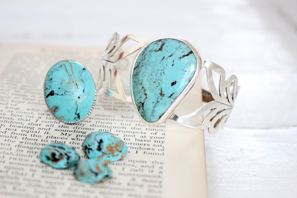 Faux turquoise tutorial