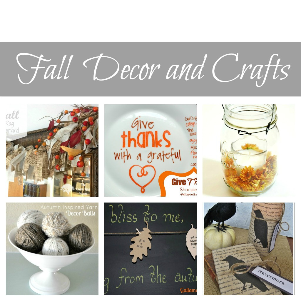 Fall Decor and Crafts