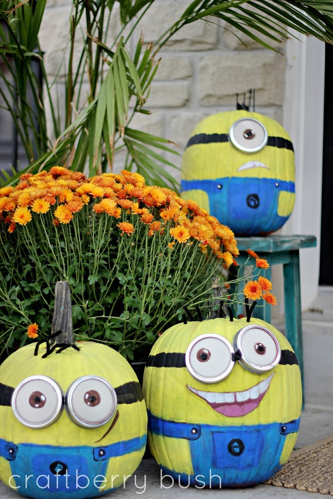 Painted Pumpkins…minions