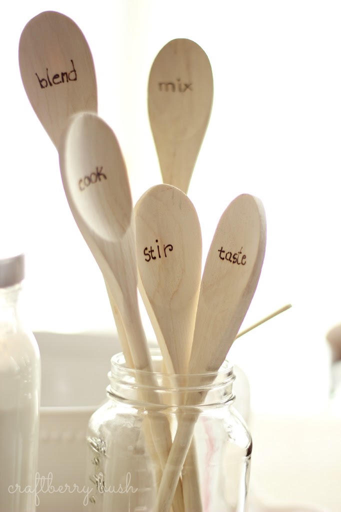 Wood Burned Wooden Spoons & Wood Burning Tips - Adventures of a