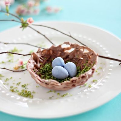 Chocolate Nest Bowl – a tutorial