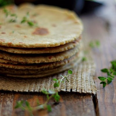 Quinoa and Brown Rice Flour Tortillas