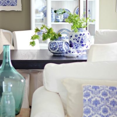 Blue and White Porcelain in the Hutch