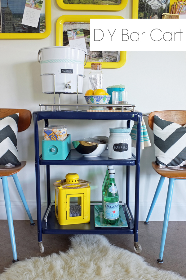 DIY-bar-cart-snack-cart