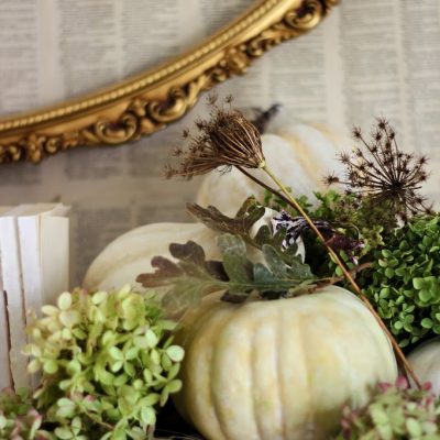 Seasons of the Home – Fall Mantel 2013