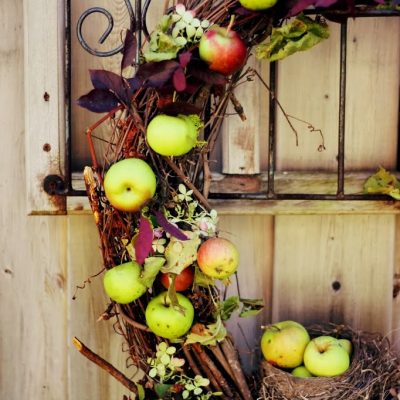 Nature Inspired Autumn Wreath