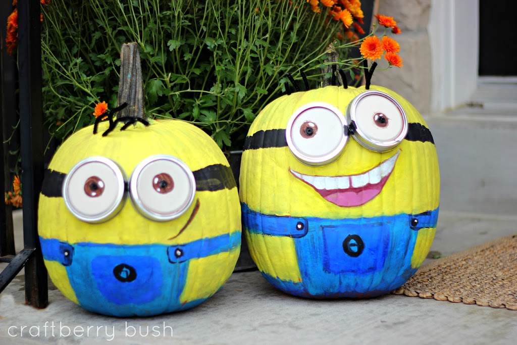 Minion Pumpkin Tutorial