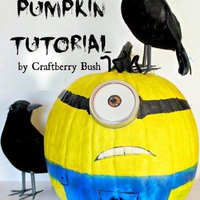 Minion Pumpkin Tutorial