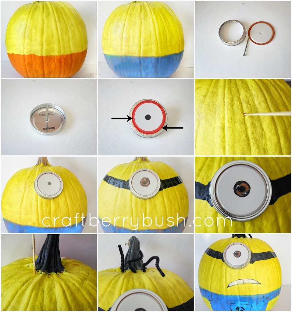 Minion Pumpkin Tutorial