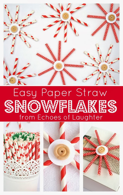 Paper Straw Snowflakes5