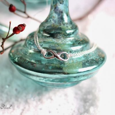 Infinity Chain Bracelet in Sterling Silver GIVEAWAY