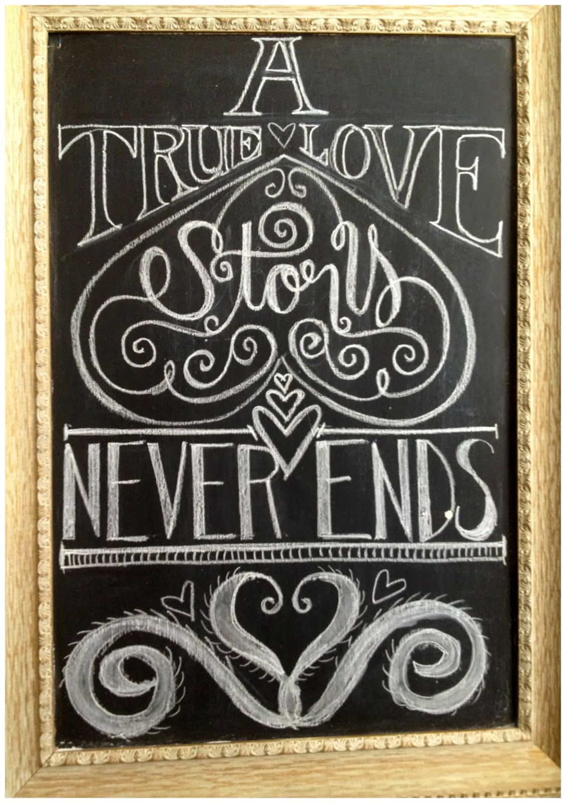 Valentine Chalkboard