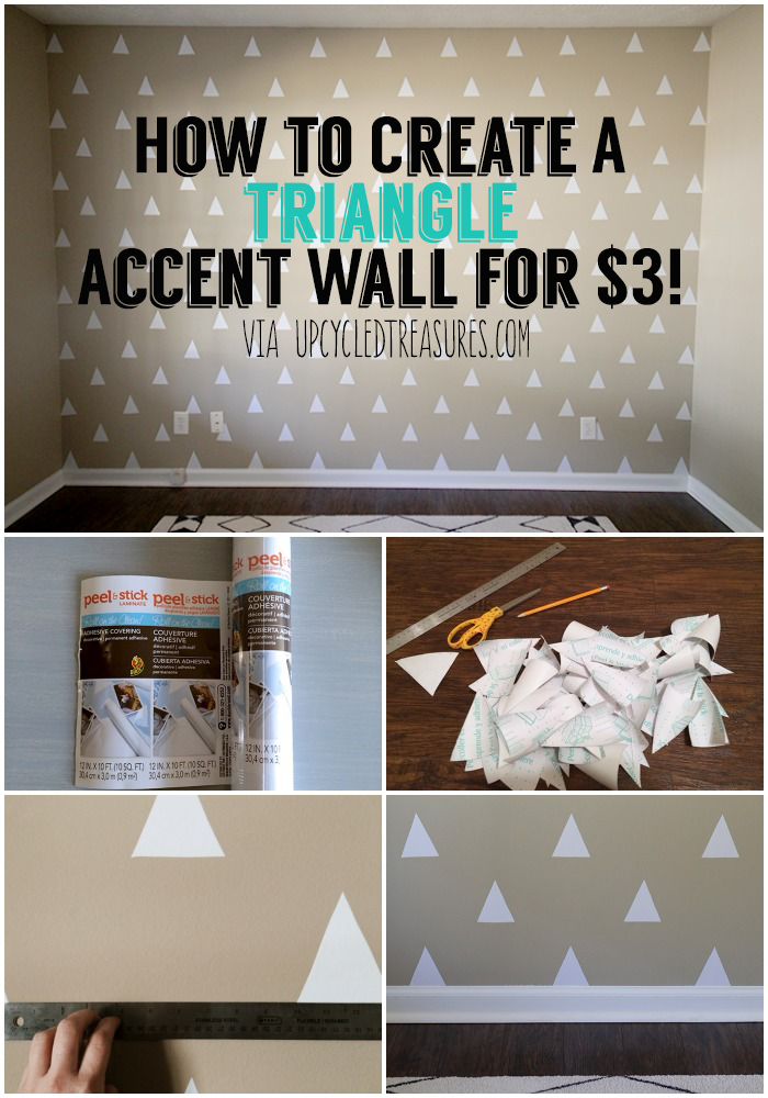 how-to-create-a-triangle-accent-wall-for-3-dollars-upcycledtreasures