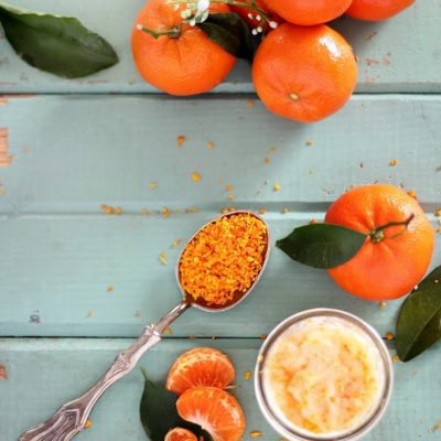 Homemade Mandarin Body Scrub Recipe