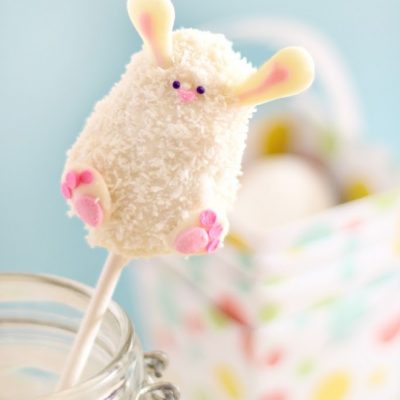 *Rice Krispies Easter bunny pop tutorial