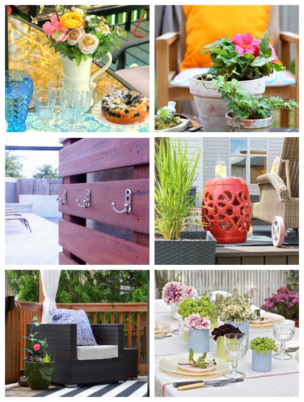 Outdoor decorating linky party