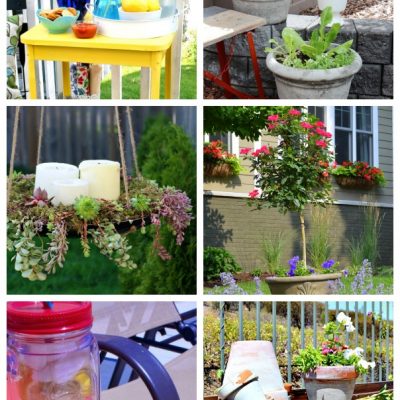 Outdoor Extravaganza Linky party – Paint projects