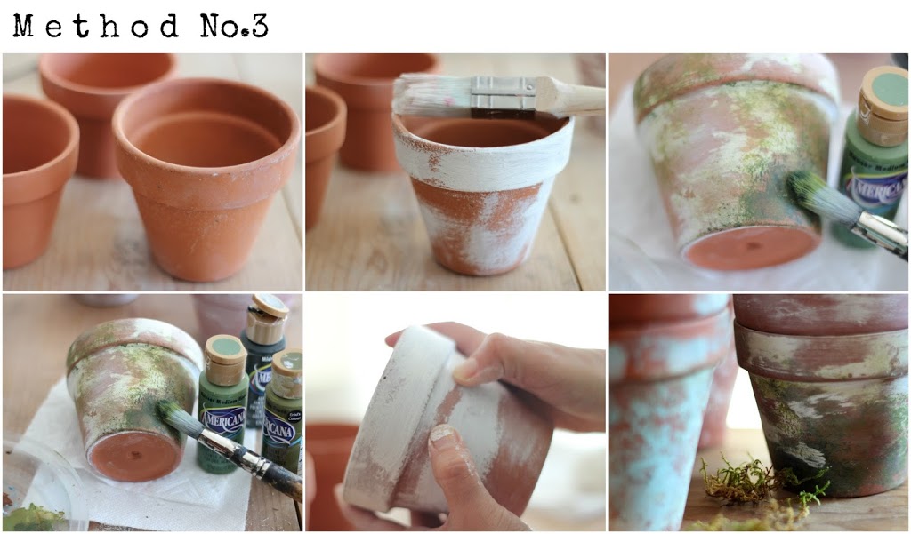 How to age terracotta pots – three methods