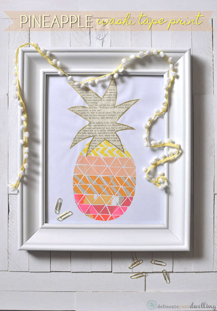 1 Pineapple Print | Delineate Your Dwelling