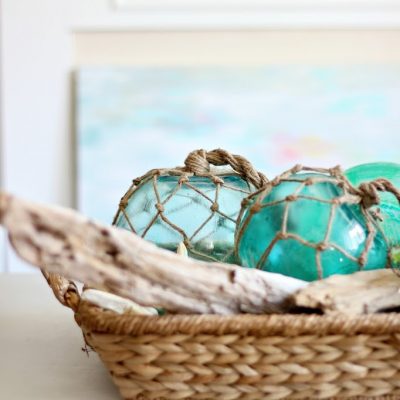 Large glass buoys DIY