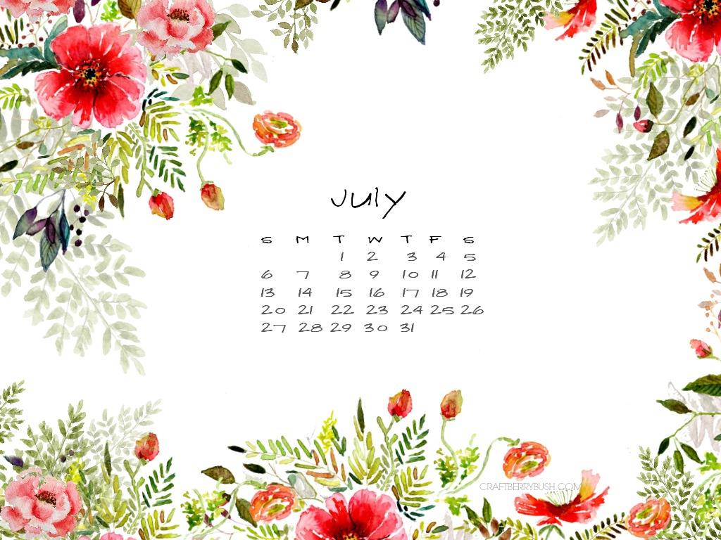 July free desktop calendar – better late than never… July free desktop calendar – better late than never…
