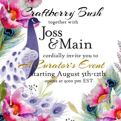 Craftberry Bush Curator Event with Joss&Main