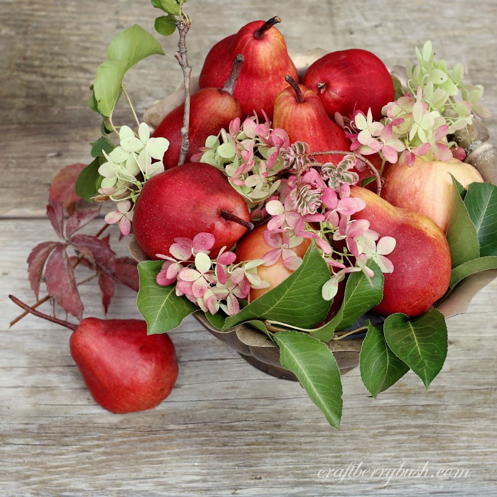 A simple fall centrepiece and daydreaming