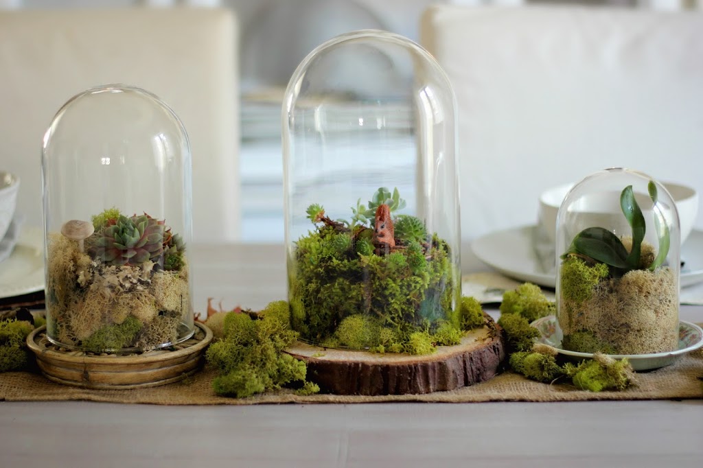 Fall terrarium centrepiece DIY