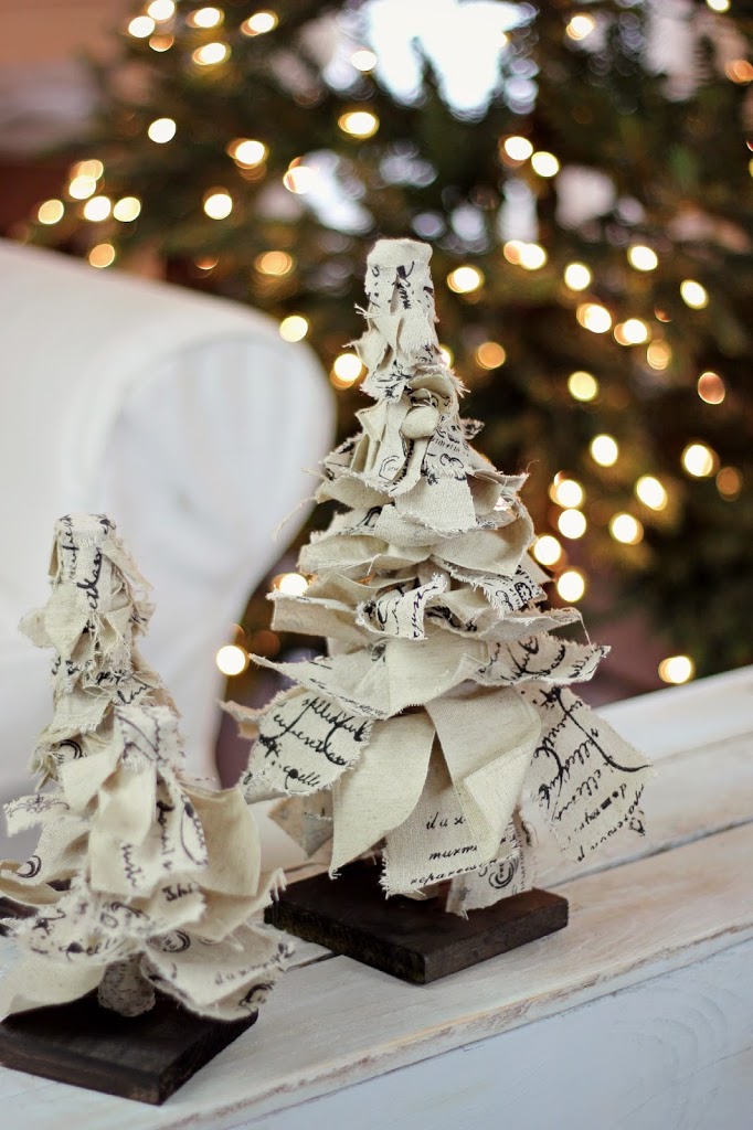 Rag Ribbon Christmas Tree DIY