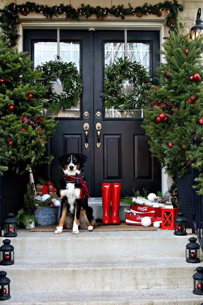 Christmas Greenery Decorating Ideas - At Home With The Barkers