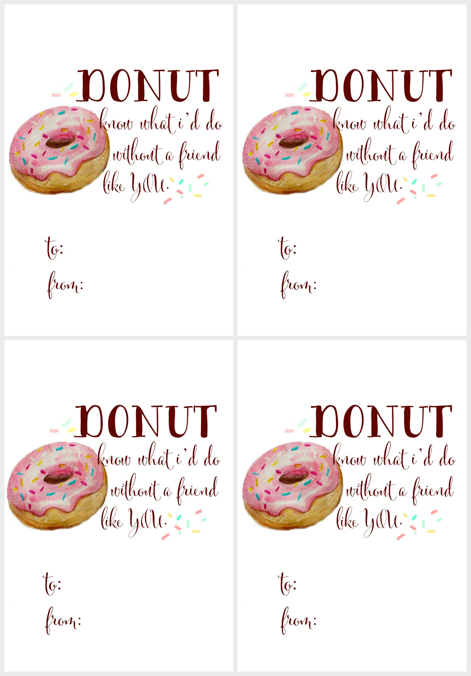 Free Watercolor Doughnut Printable s free-watercolor-doughnut-printable-s