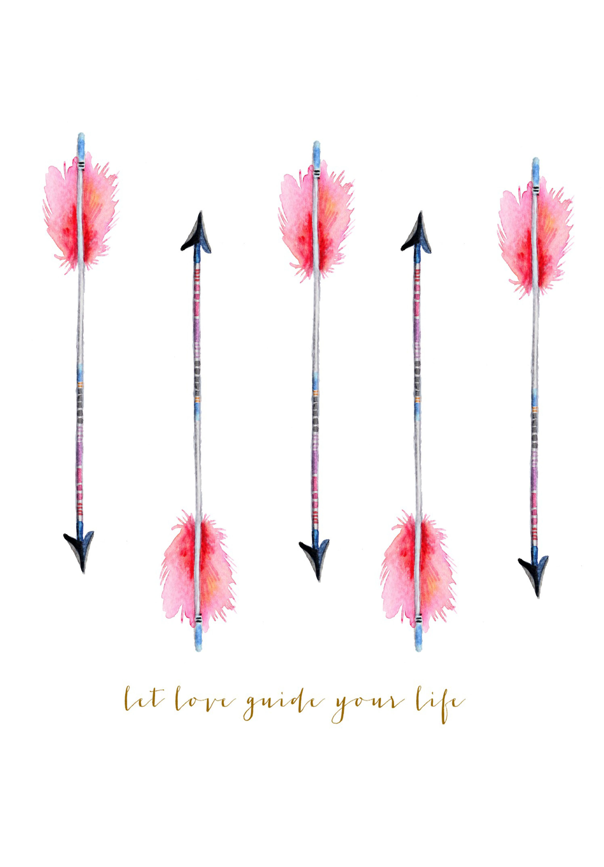 letloveguideyourlifewatercolorcraftberrybush2