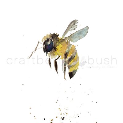 Watercolor Bee Printable and an Announcement