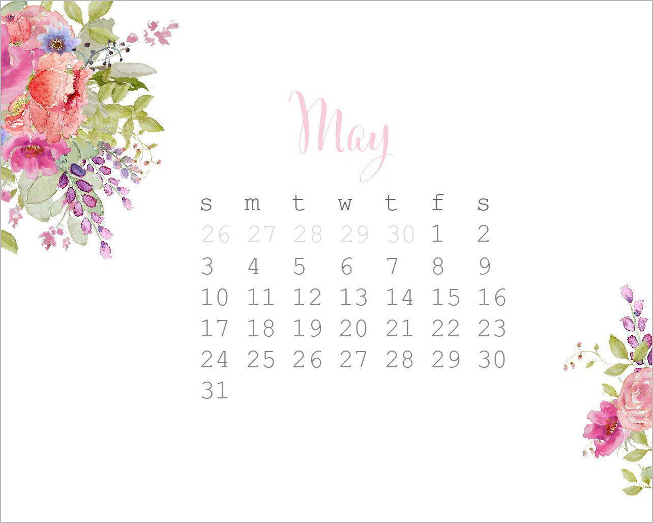 maycalendarwithborder